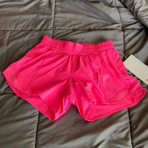 Pink Highlight Lululemon Hotty Hot Shorts